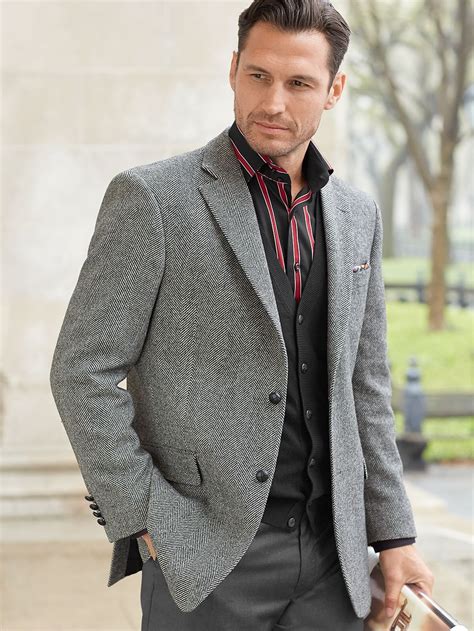 gray sport coat combinations.